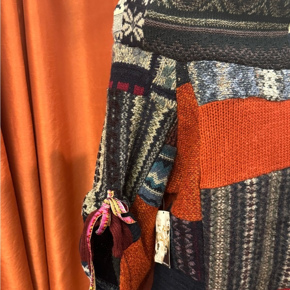 Colorful Patchwork Sweater by Myco Anna. New - Picture 6 of 9